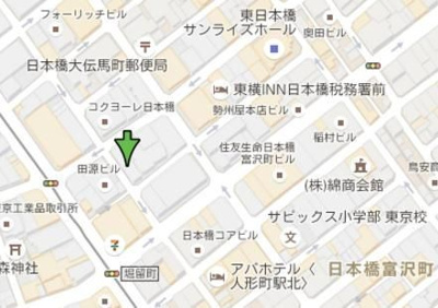 【地図】 | パークハビオ人形町