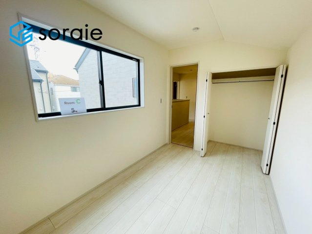 所沢市上新井第14期　新築戸建　全5棟　2号棟の洋室|4月20日撮影