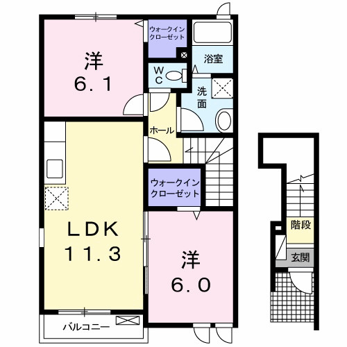 【間取り】 | プランドール　アン