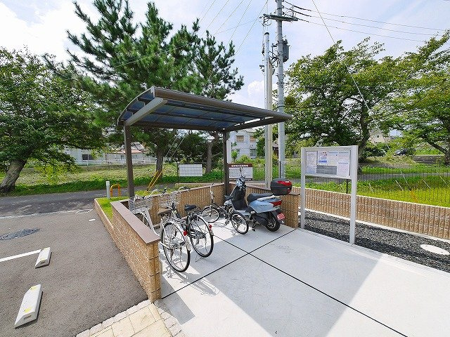 アミティエのその他共用部分|自転車置き場