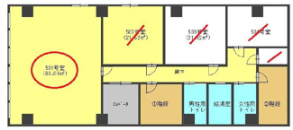 【間取り】 | フクダ不動産堺筋本町ビル | フクダ不動産堺筋本町ビル　間取り