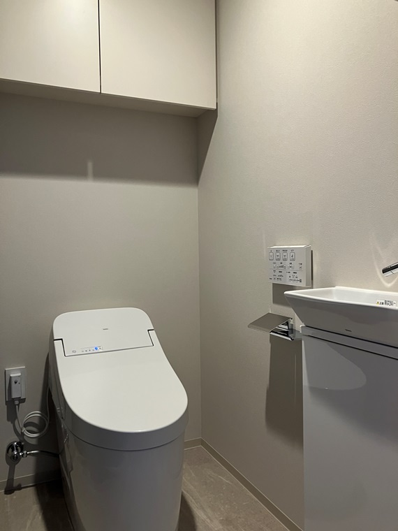 幕張ベイパークミッドスクエアタワーのトイレ