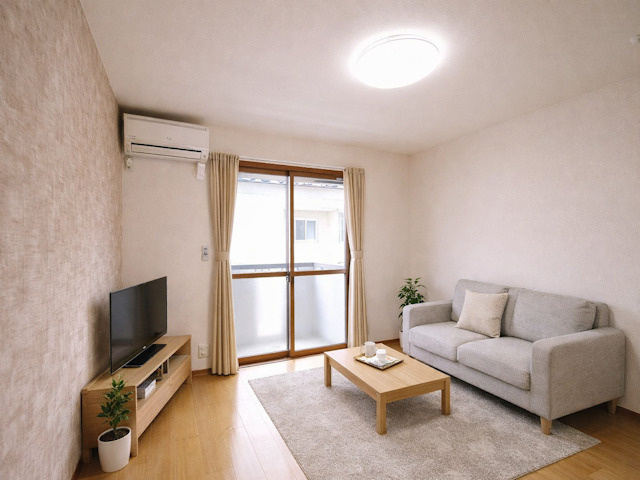 サンロイヤル　Ⅰの居間・リビング|CGで家具等を配置したもので家具等は含まれません。