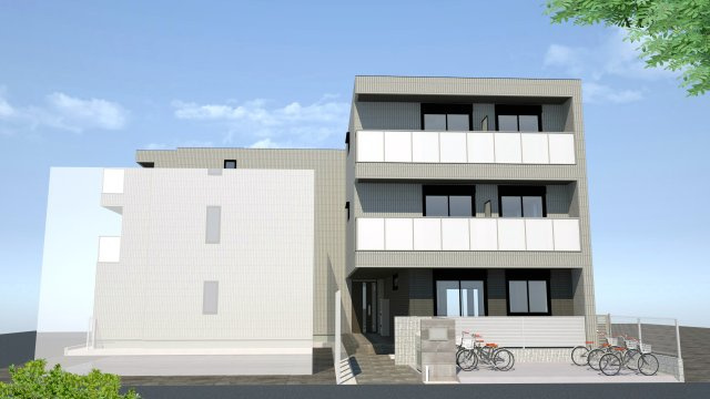 Masoin・Courageの外観パース