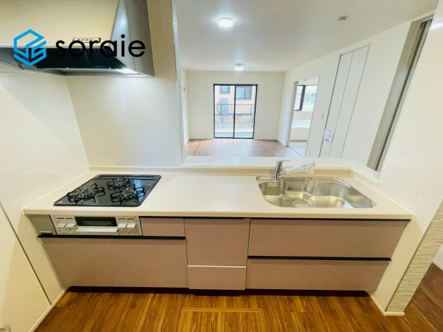 所沢市上新井第14期　新築戸建　全6棟　5号棟のキッチン|4/20　撮影