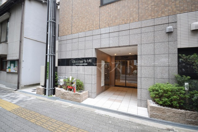 シャンテ与力町のエントランス