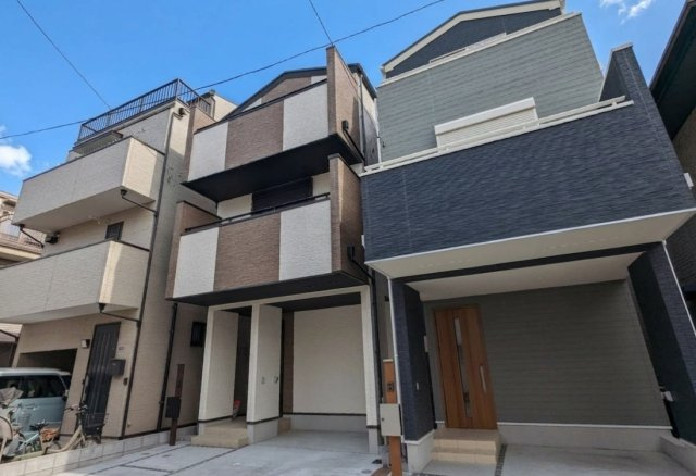 和光市諏訪 全2棟 1号棟の外観|堂々完成につきお気軽にご見学頂けます
～ご好評につき最終1棟になりました～