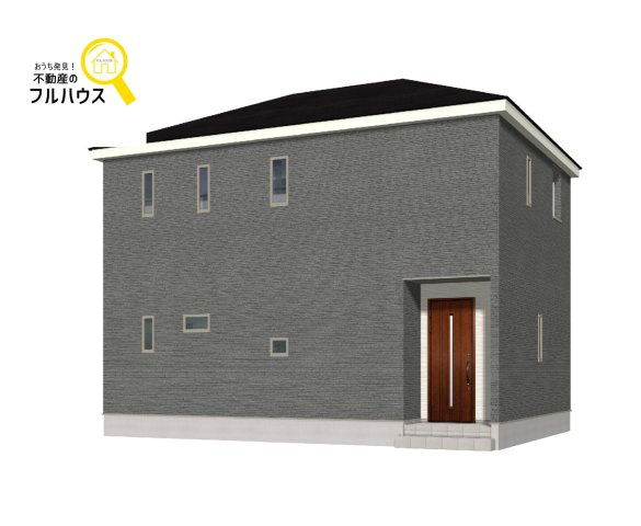 クレイドルガーデン八戸市売市第4　２号の外観パース