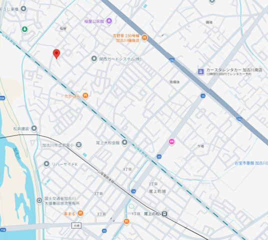 【地図】 | 加古川市加古川町稲屋　中古戸建