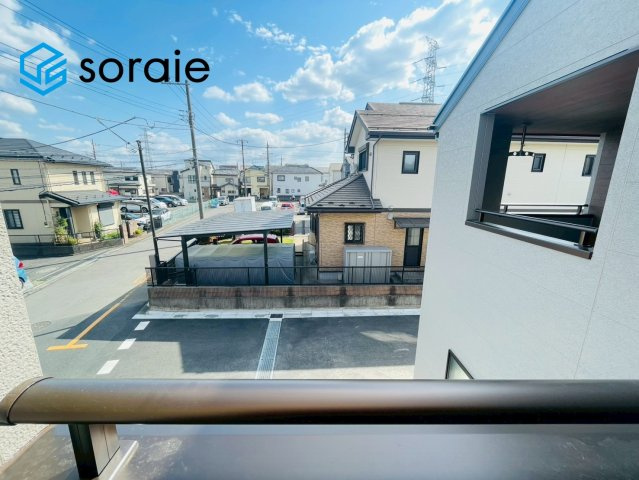 所沢市上新井第14期　新築戸建　全6棟　6号棟の展望|4/20　撮影