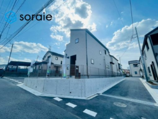 所沢市上新井第14期　新築戸建　全6棟　6号棟の外観|4/20　撮影