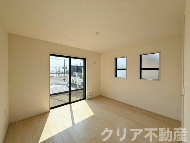 【寝室】 | 7/27値下げ☆前橋市小坂子町新築1号棟　平屋・土地100坪・エアコン