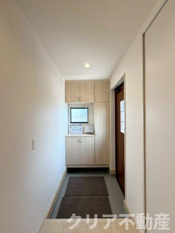 【玄関】 | 7/27値下げ☆前橋市小坂子町新築1号棟　平屋・土地100坪・エアコン