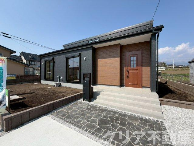【外観】 | 7/27値下げ☆前橋市小坂子町新築1号棟　平屋・土地100坪・エアコン