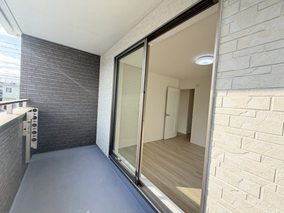 【バルコニー】 | 沖縄市知花（全3棟）B号棟 | B号棟　インナーバルコニー♪