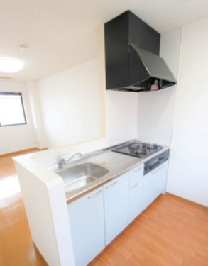 富山県高岡市　1棟マンションのキッチン