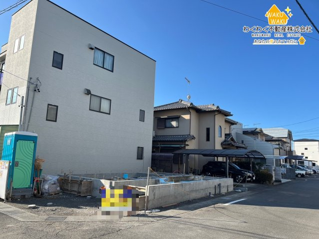 藤枝市田沼1丁目　第4の前面道路含む現地写真|限定1棟（2026年2月中旬撮影）