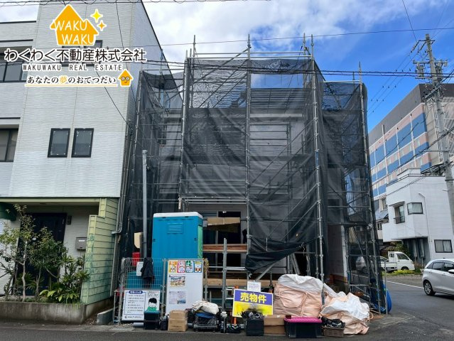 藤枝市田沼1丁目　第4の前面道路含む現地写真|限定1棟（2026年2月中旬撮影）