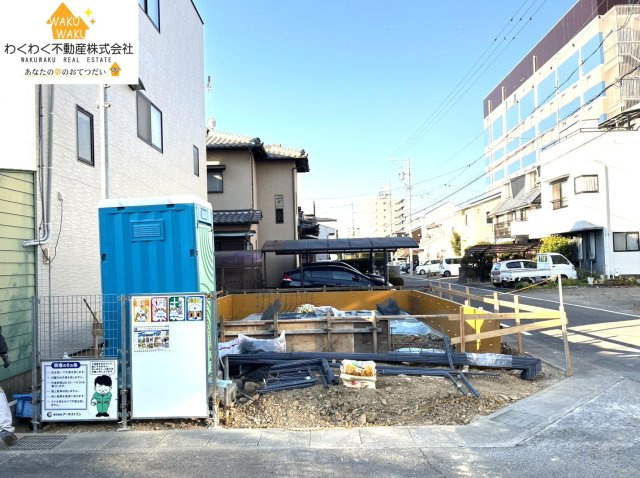 藤枝市田沼1丁目　第4の前面道路含む現地写真|限定1棟（2026年1月下旬撮影）