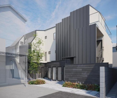 【外観パース】 | 心葉テラス戸越 | 外観パースになります。