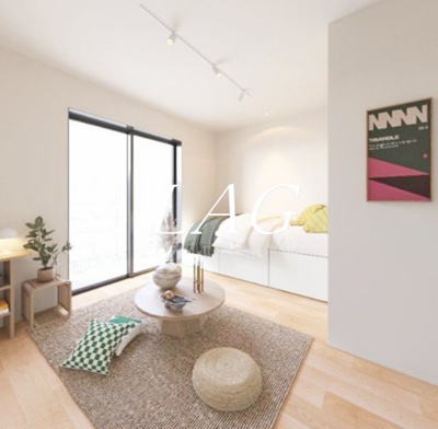 【居間・リビング】 | 心葉テラス戸越 | 洋室のお部屋（モデルルーム）です。