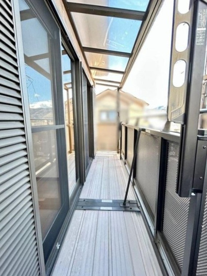 【バルコニー】 | 山科区北花山河原町　中古戸建