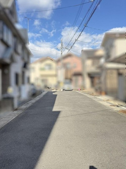 【前面道路含む現地写真】 | 山科区北花山河原町　中古戸建