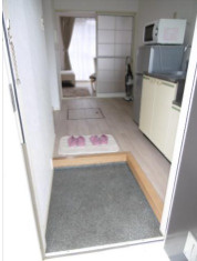 コーポ18の玄関