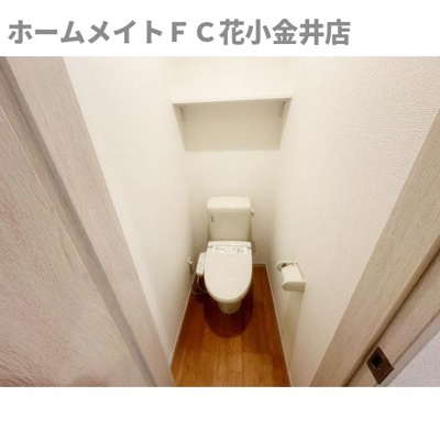 【トイレ】 | AZEST-RENT一橋学園Ⅱ | 明るい色調の室内です