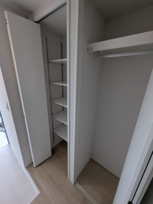 【収納】 | GENOVIA大山 | たっぷりとした収納スペースです