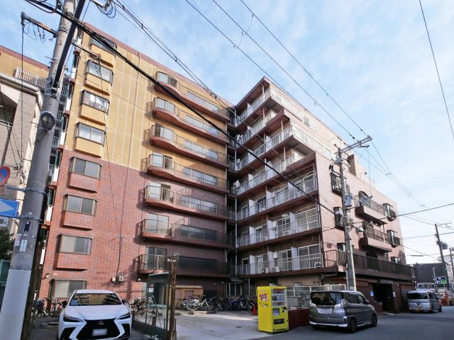 大阪市東成区中道４丁目の賃貸マンションの外観