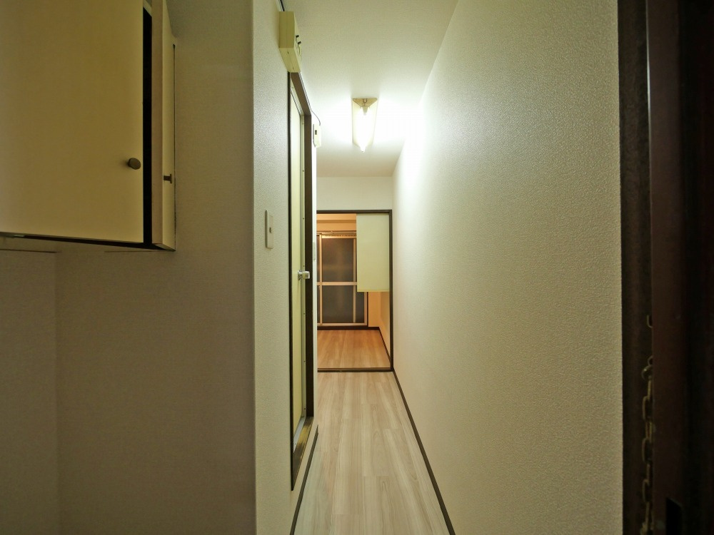 大阪市東成区中道４丁目の賃貸マンションの玄関