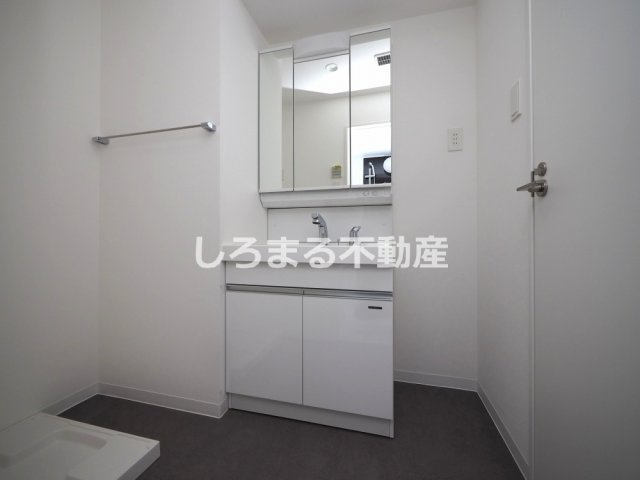 ALZA北堀江の洗面所