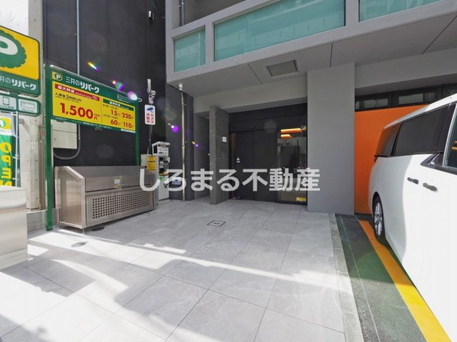 ALZA北堀江のエントランス