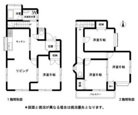 【間取り】 | 伊東市吉田　戸建