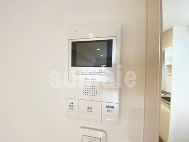 アトーレ鈴谷のセキュリティ|モニター付きインターホンです☆