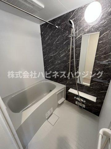 サニーコートＤ棟の浴室|ゆったり過ごせるお風呂です