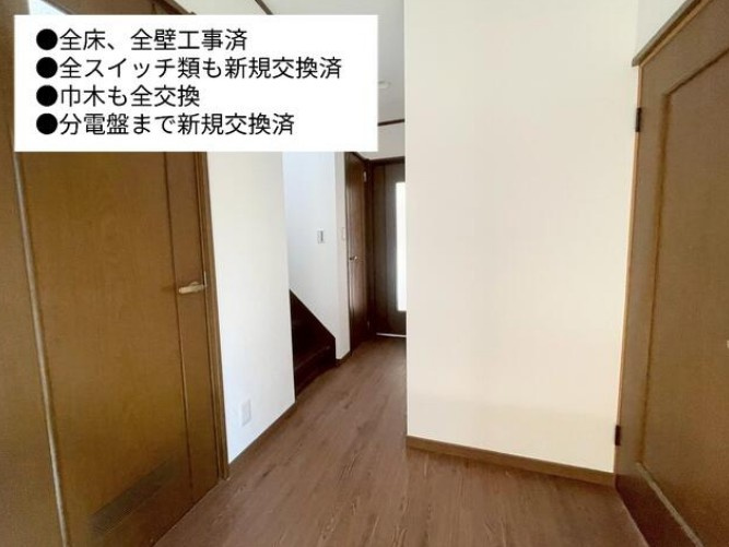 【中古】川越市府川リフォーム中古住宅の内装|1F廊下