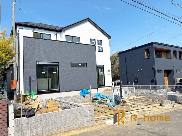 我孫子市古戸2期　新築戸建て　1号棟の外観|ご予約を頂ければ、『平日』はもちろん『早朝』や『夜間』もご見学可能です♪お気軽にお申し付けください♪