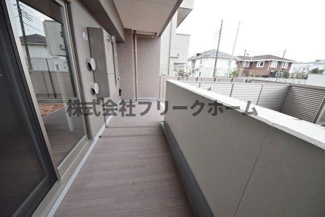 Ｎステージ東小金井のバルコニー