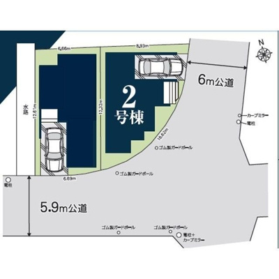 【地図】 | ４１０３さいたま市上木崎８期２棟２号棟