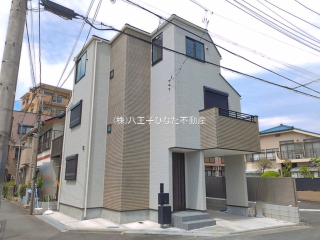 『八王子市新築戸建て』八王子市大和田町3-18-22【仲介手数料無料】の外観|～仲介手数料無料☆八王子ひなた不動産～八王子市大和田町　新築戸建て
