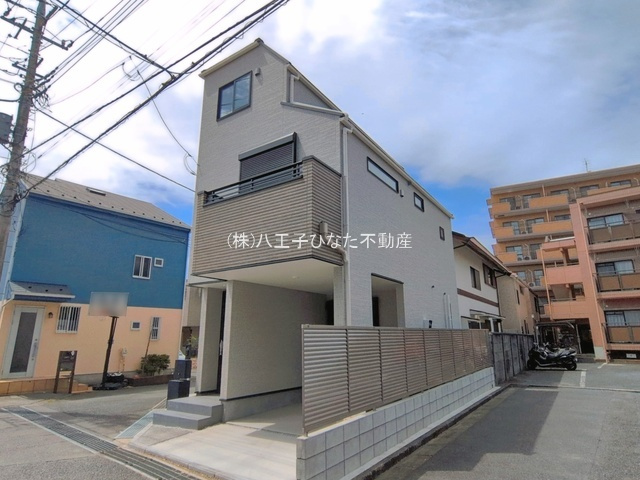 『八王子市新築戸建て』八王子市大和田町3-18-22【仲介手数料無料】の外観|～仲介手数料無料☆八王子ひなた不動産～八王子市大和田町　新築戸建て