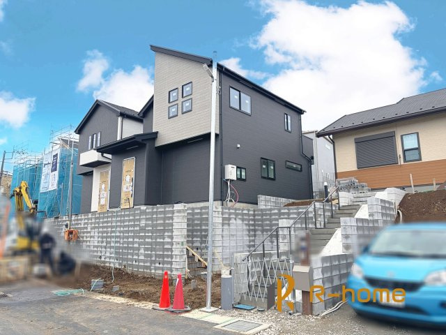 我孫子市台田4期　新築戸建て　1号棟の外観|近隣の同仕様完成物件をご見学いただけます♪