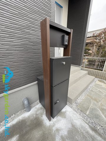 茅ヶ崎市萩園第2　新築戸建　全3棟1号棟のその他|郵便受け・宅配ボックス