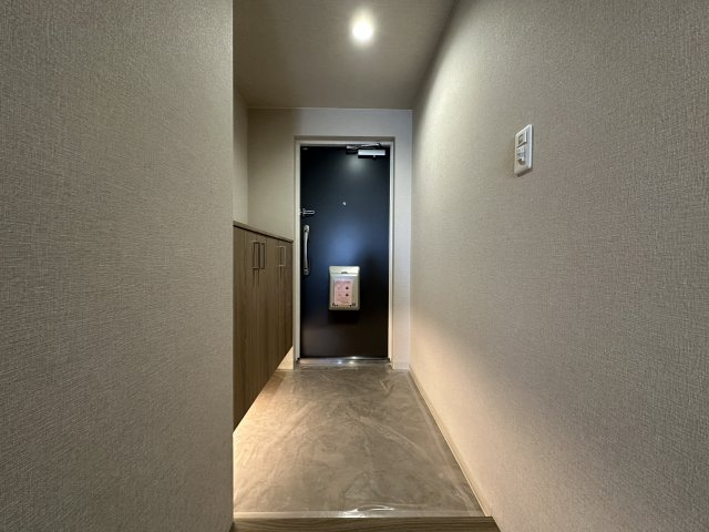 朝霧パーク・ホームズの玄関