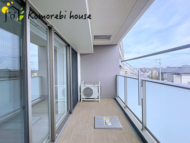 デュオヒルズ西大宮ザ・グランテラスのバルコニー|26.2.6撮影済み