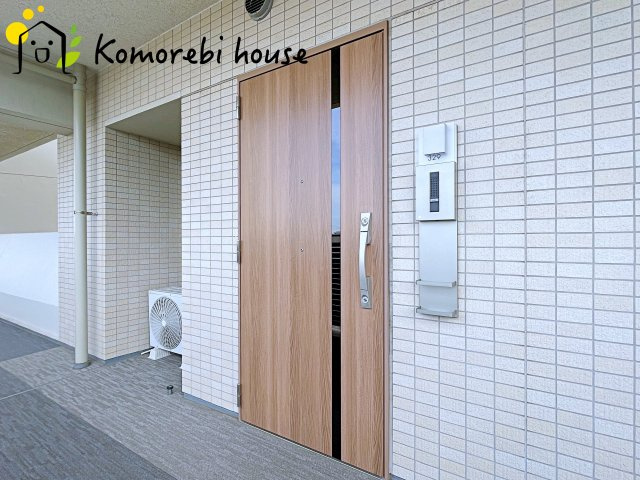 デュオヒルズ西大宮ザ・グランテラスの玄関|26.2.6撮影済み