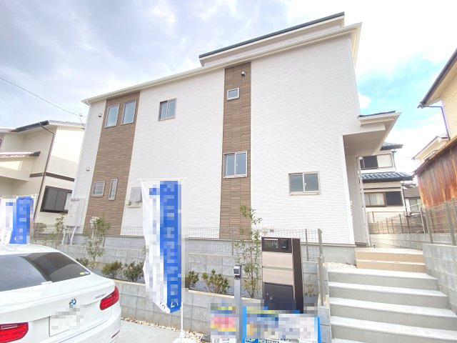 祝　成約済み　八王子市　北野台　新築戸建て　の外観|～仲介手数料無料☆八王子ひなた不動産～八王子市北野台　新築戸建て

