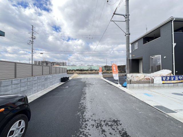 橿原市土橋町第４　全1棟の前面道路含む現地写真